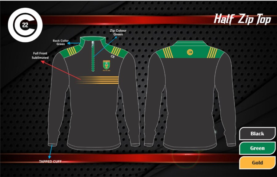 St. Kieran's Half Zip