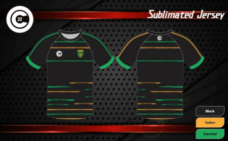 St. Kieran's Black Training Jersey