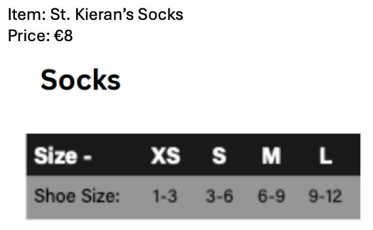 St. Kieran’s Socks - Image 3