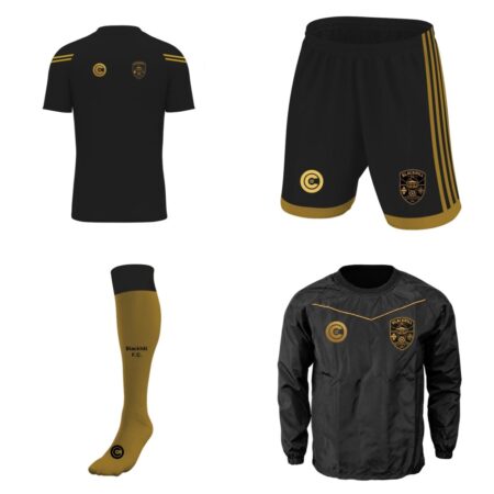 Blackhill FC Academy Pack: socks, shorts, training t-shirt and windcheater
